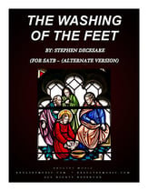 The Washing Of The Feet SATB choral sheet music cover